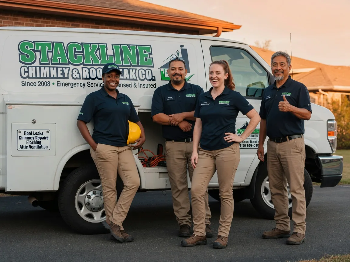 Chimney flashing repair company in Minburn, IA